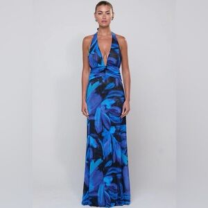RESA CHELSEA MAXI DRESS IN LAGOON